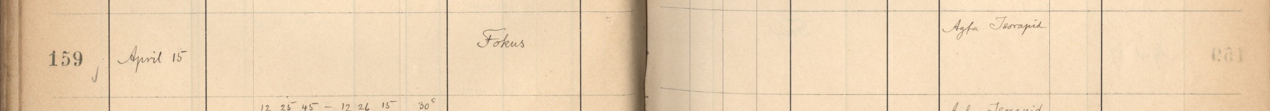 Plattenverzeichnis Eintrag00159