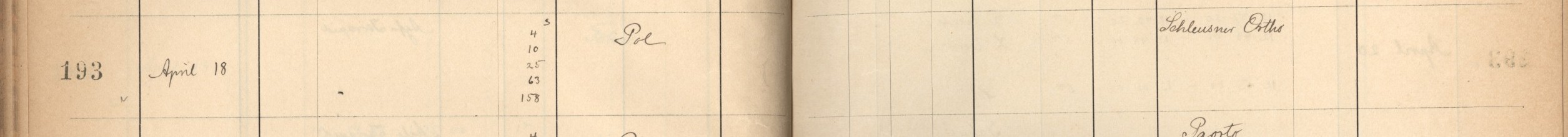 Plattenverzeichnis Eintrag00193