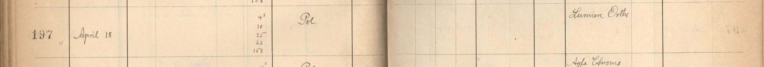 Plattenverzeichnis Eintrag00197