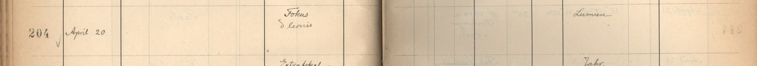 Plattenverzeichnis Eintrag00204