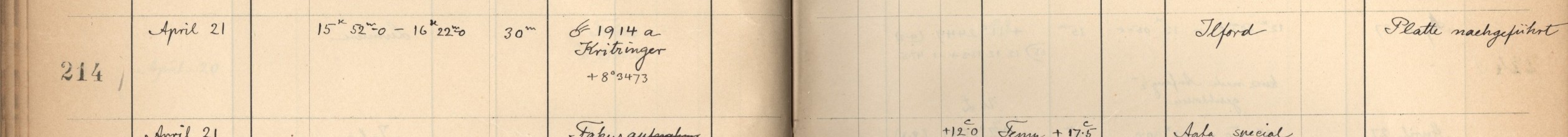 Plattenverzeichnis Eintrag00214