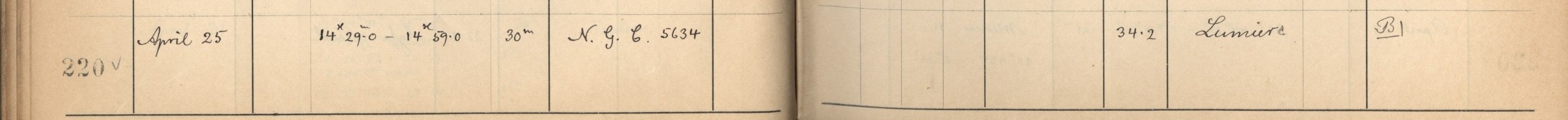 Plattenverzeichnis Eintrag00220