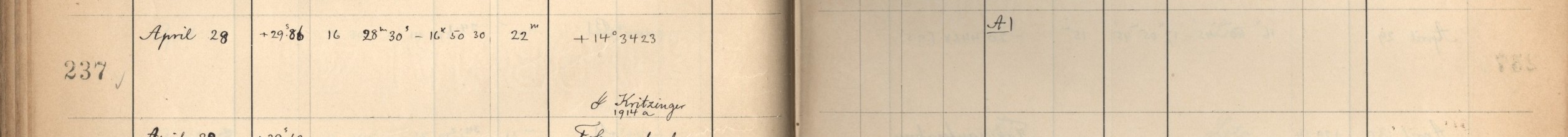 Plattenverzeichnis Eintrag00237