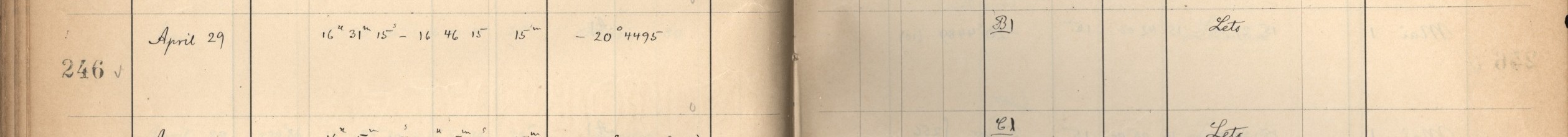 Plattenverzeichnis Eintrag00246