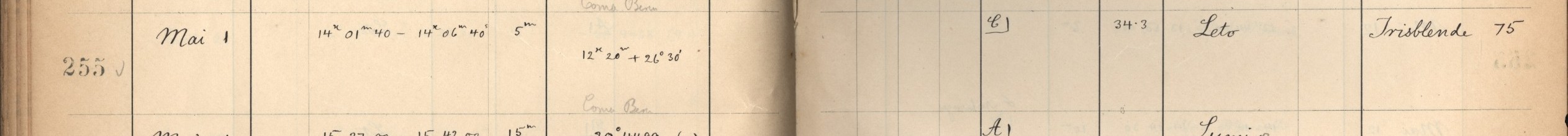 Plattenverzeichnis Eintrag00255