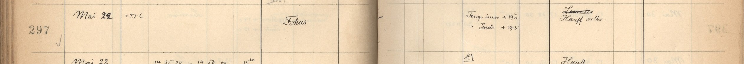 Plattenverzeichnis Eintrag00297