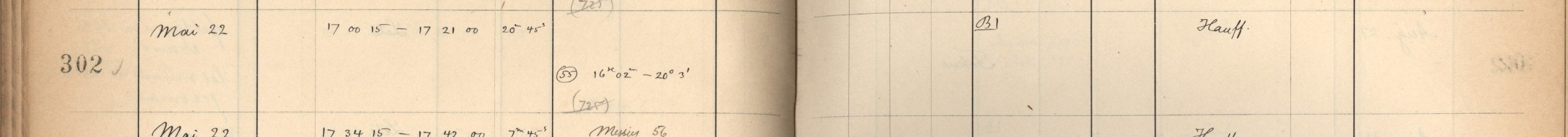 Plattenverzeichnis Eintrag00302