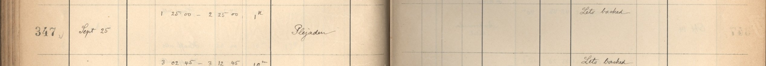 Plattenverzeichnis Eintrag00347