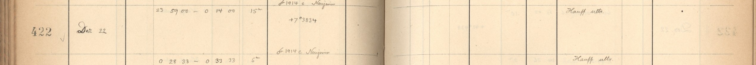 Plattenverzeichnis Eintrag00422