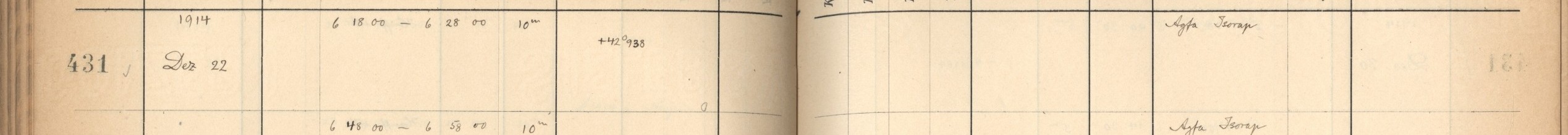 Plattenverzeichnis Eintrag00431