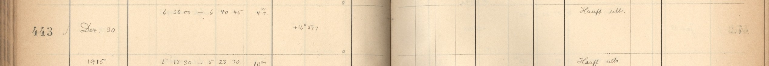 Plattenverzeichnis Eintrag00443