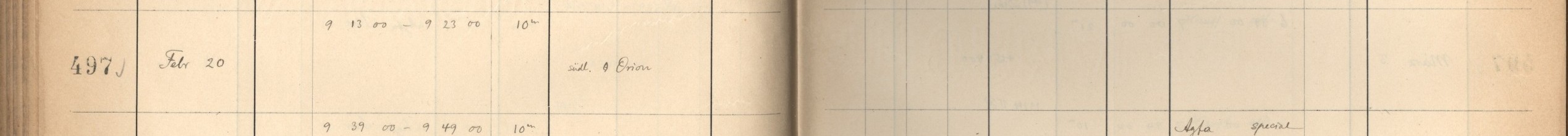 Plattenverzeichnis Eintrag00497