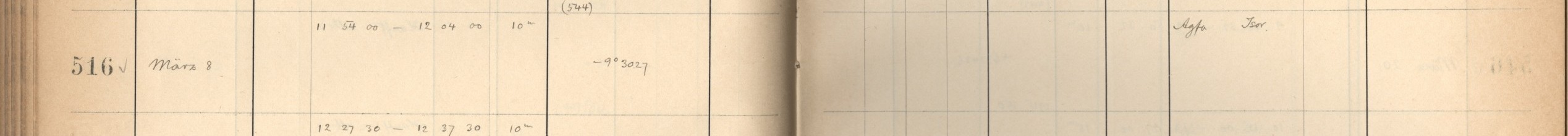 Plattenverzeichnis Eintrag00516