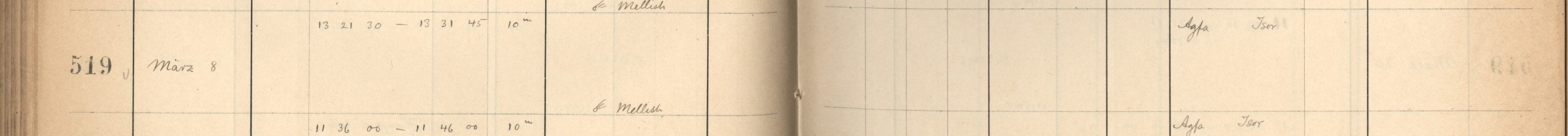 Plattenverzeichnis Eintrag00519