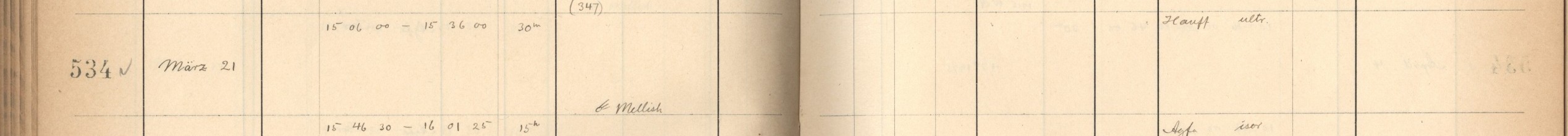 Plattenverzeichnis Eintrag00534
