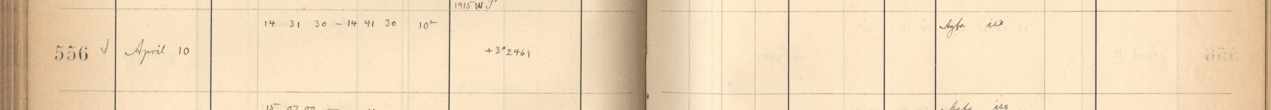 Plattenverzeichnis Eintrag00556