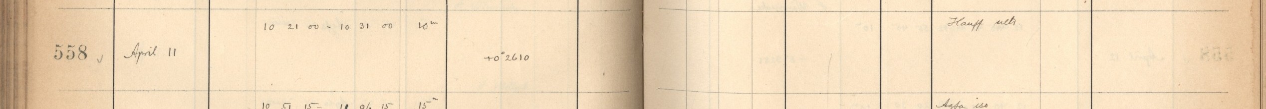 Plattenverzeichnis Eintrag00558