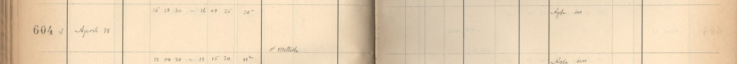 Plattenverzeichnis Eintrag00604