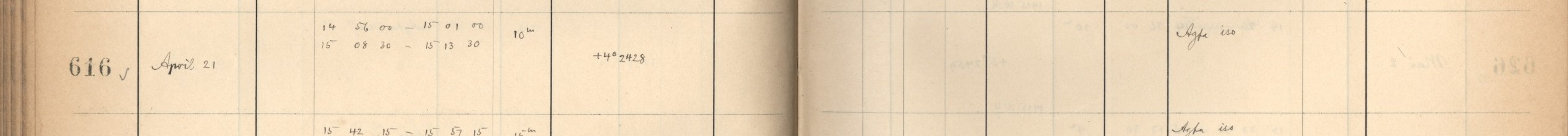 Plattenverzeichnis Eintrag00616