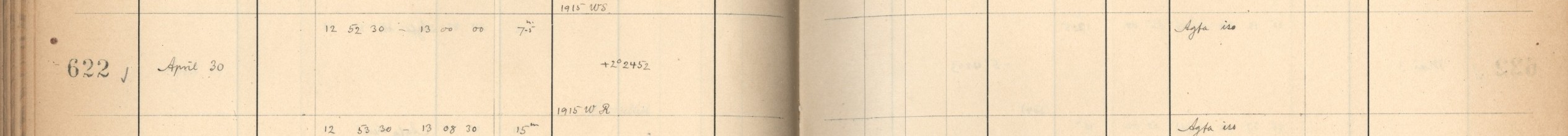 Plattenverzeichnis Eintrag00622