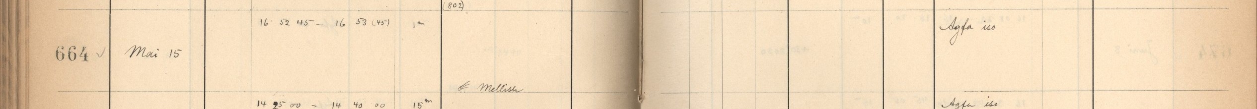 Plattenverzeichnis Eintrag00664