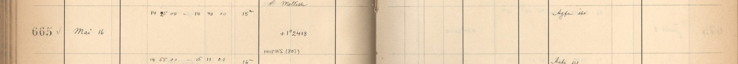 Plattenverzeichnis Eintrag00665