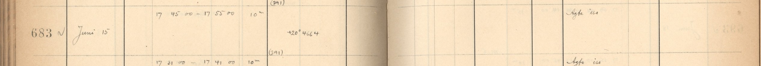 Plattenverzeichnis Eintrag00683