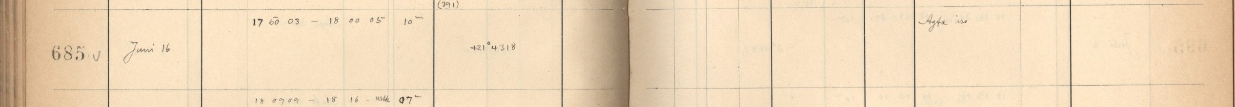 Plattenverzeichnis Eintrag00685