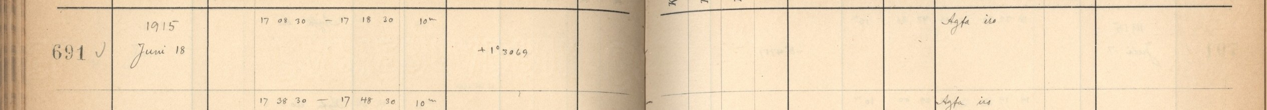 Plattenverzeichnis Eintrag00691