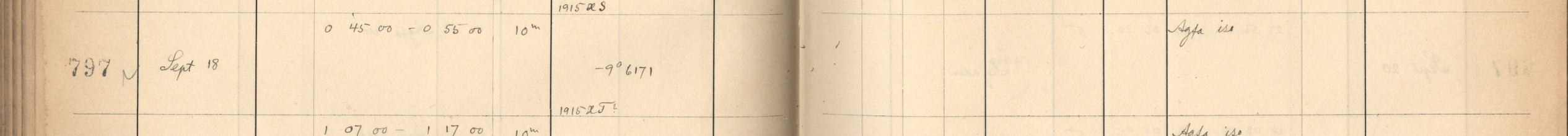 Plattenverzeichnis Eintrag00797
