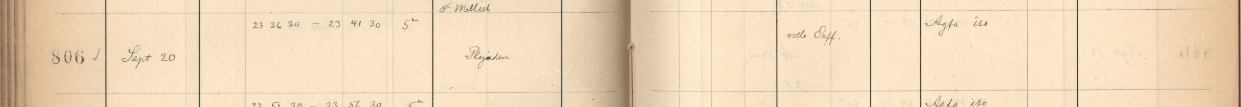 Plattenverzeichnis Eintrag00806