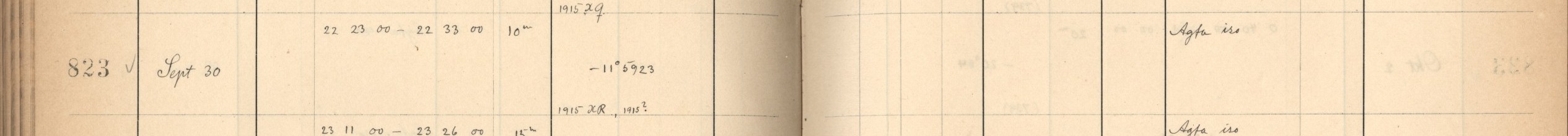 Plattenverzeichnis Eintrag00823