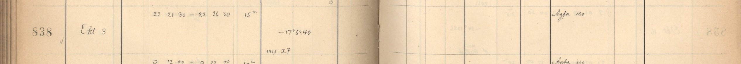 Plattenverzeichnis Eintrag00838