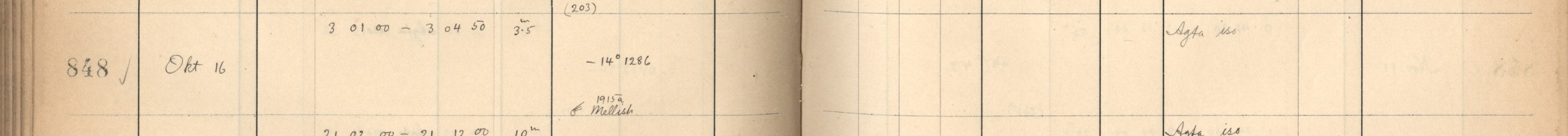 Plattenverzeichnis Eintrag00848