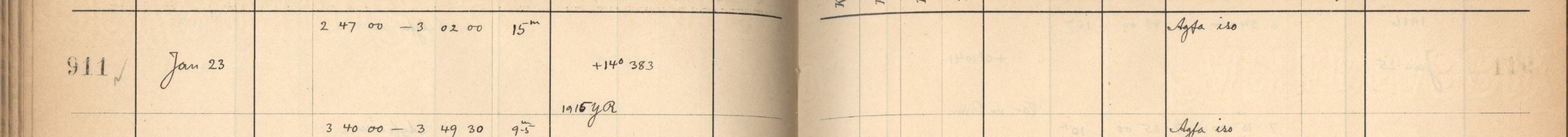 Plattenverzeichnis Eintrag00911