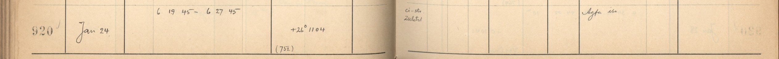 Plattenverzeichnis Eintrag00920