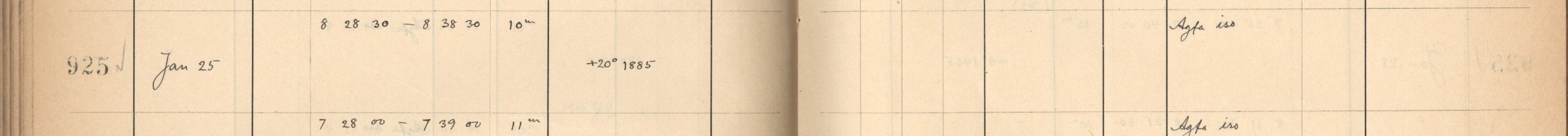 Plattenverzeichnis Eintrag00925