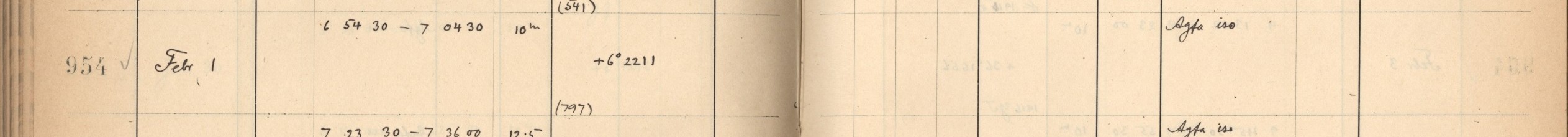 Plattenverzeichnis Eintrag00954