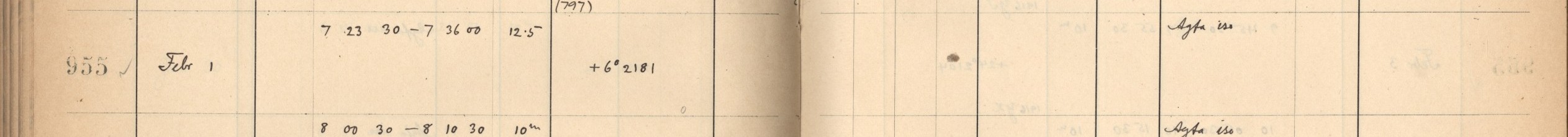 Plattenverzeichnis Eintrag00955