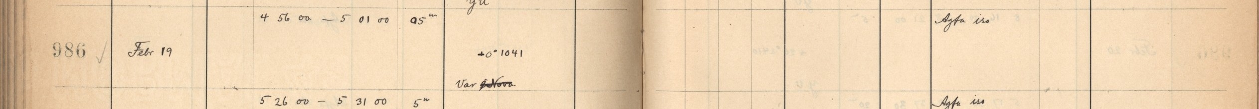 Plattenverzeichnis Eintrag00986