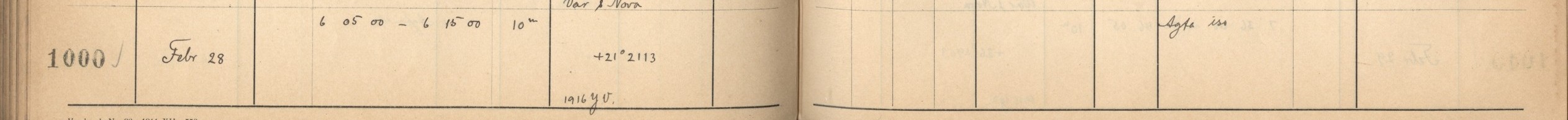 Plattenverzeichnis Eintrag01000