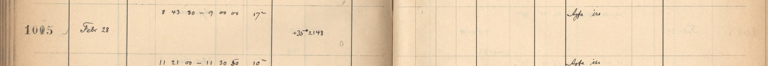 Plattenverzeichnis Eintrag01005