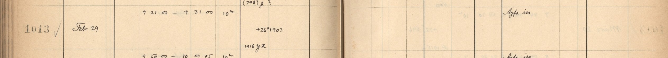 Plattenverzeichnis Eintrag01013