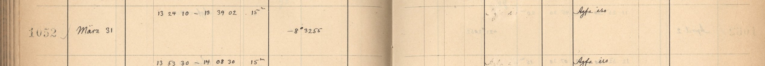 Plattenverzeichnis Eintrag01052