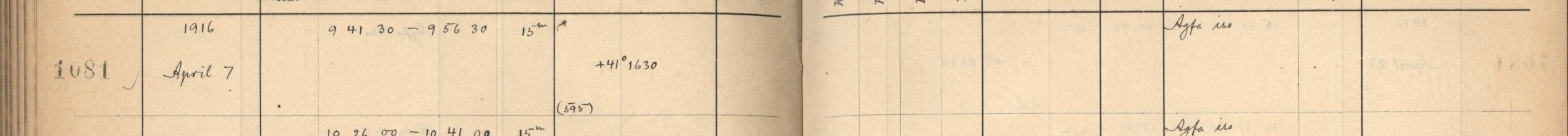 Plattenverzeichnis Eintrag01081