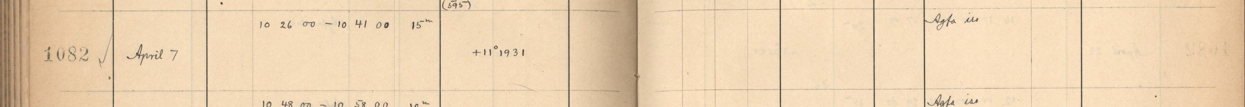 Plattenverzeichnis Eintrag01082