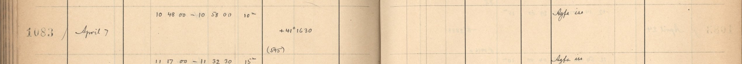 Plattenverzeichnis Eintrag01083