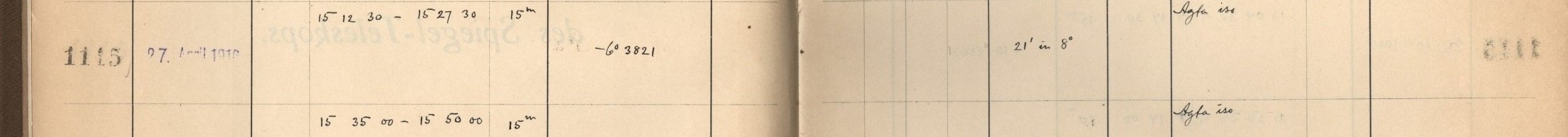 Plattenverzeichnis Eintrag01115