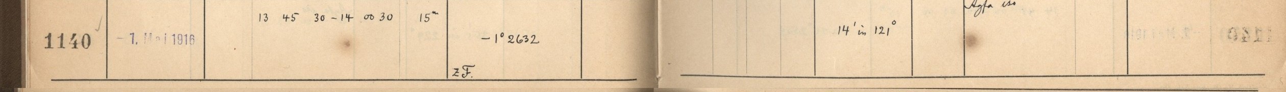 Plattenverzeichnis Eintrag01140