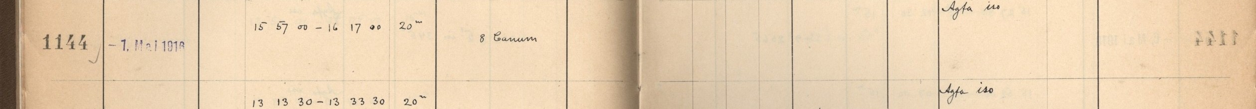 Plattenverzeichnis Eintrag01144